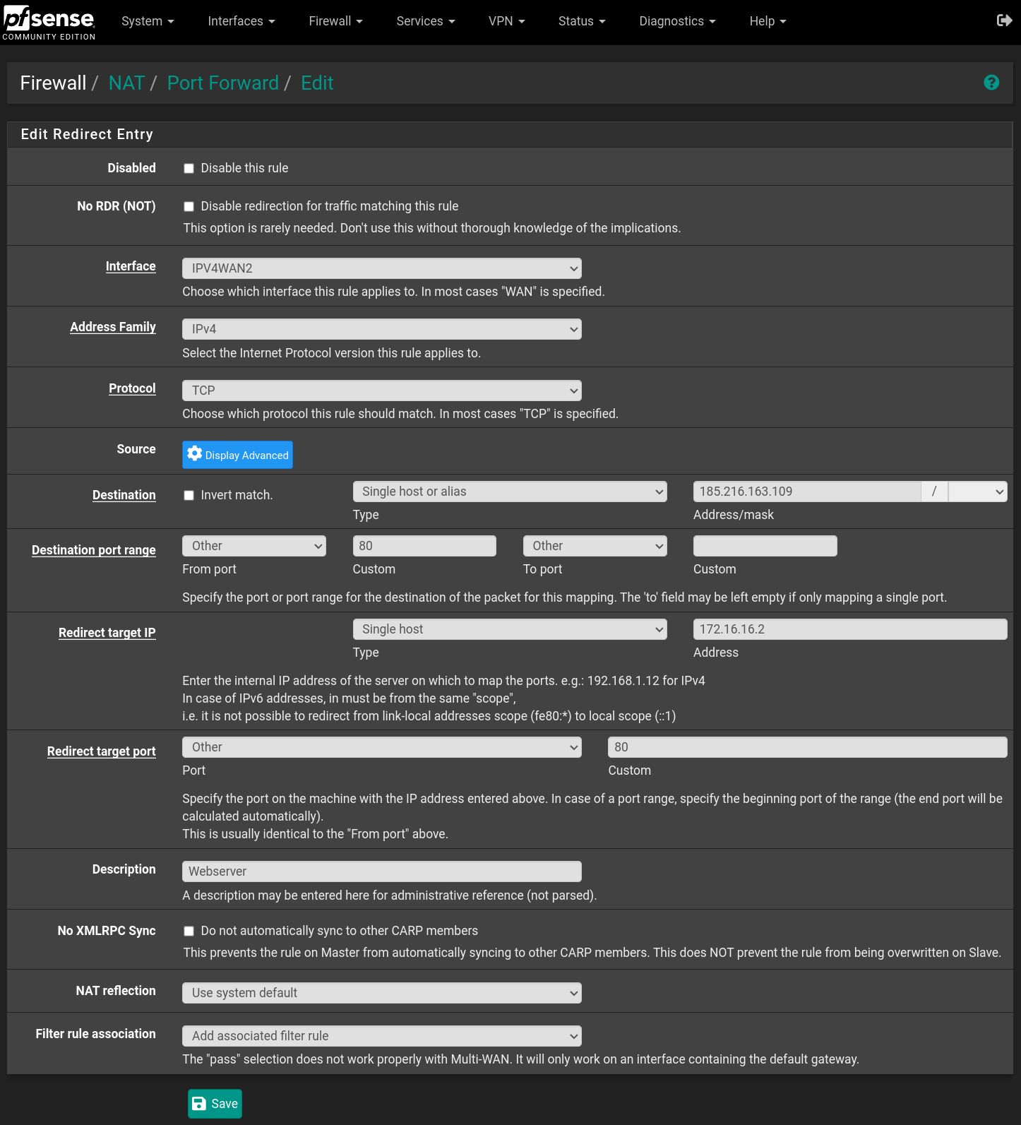 pfSense-inbound-traffic