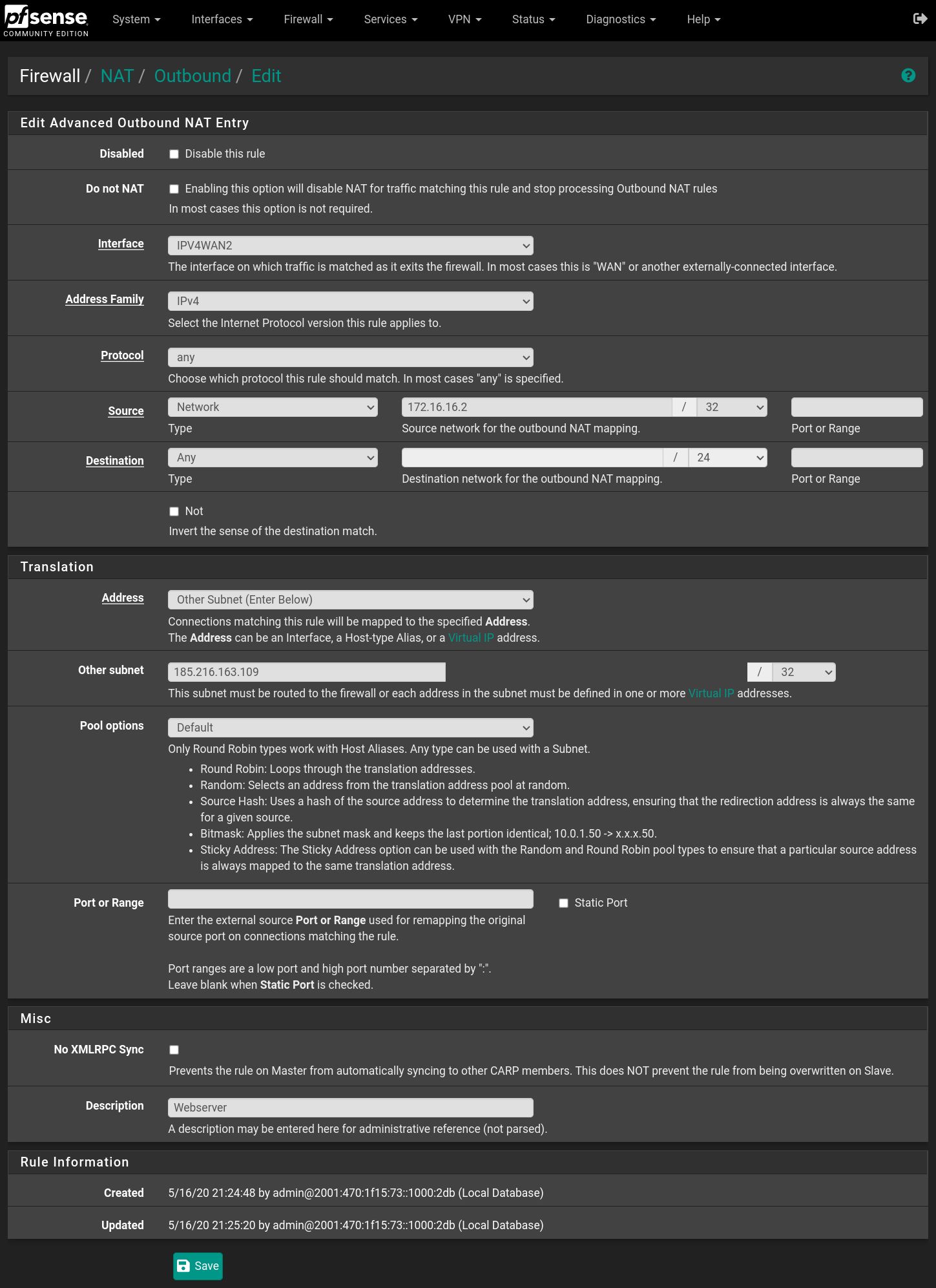 pfSense-outbound-traffic